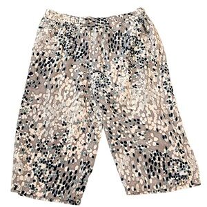 JESSICA LONDON capris size 24W elastic waist excellent pre owned condition